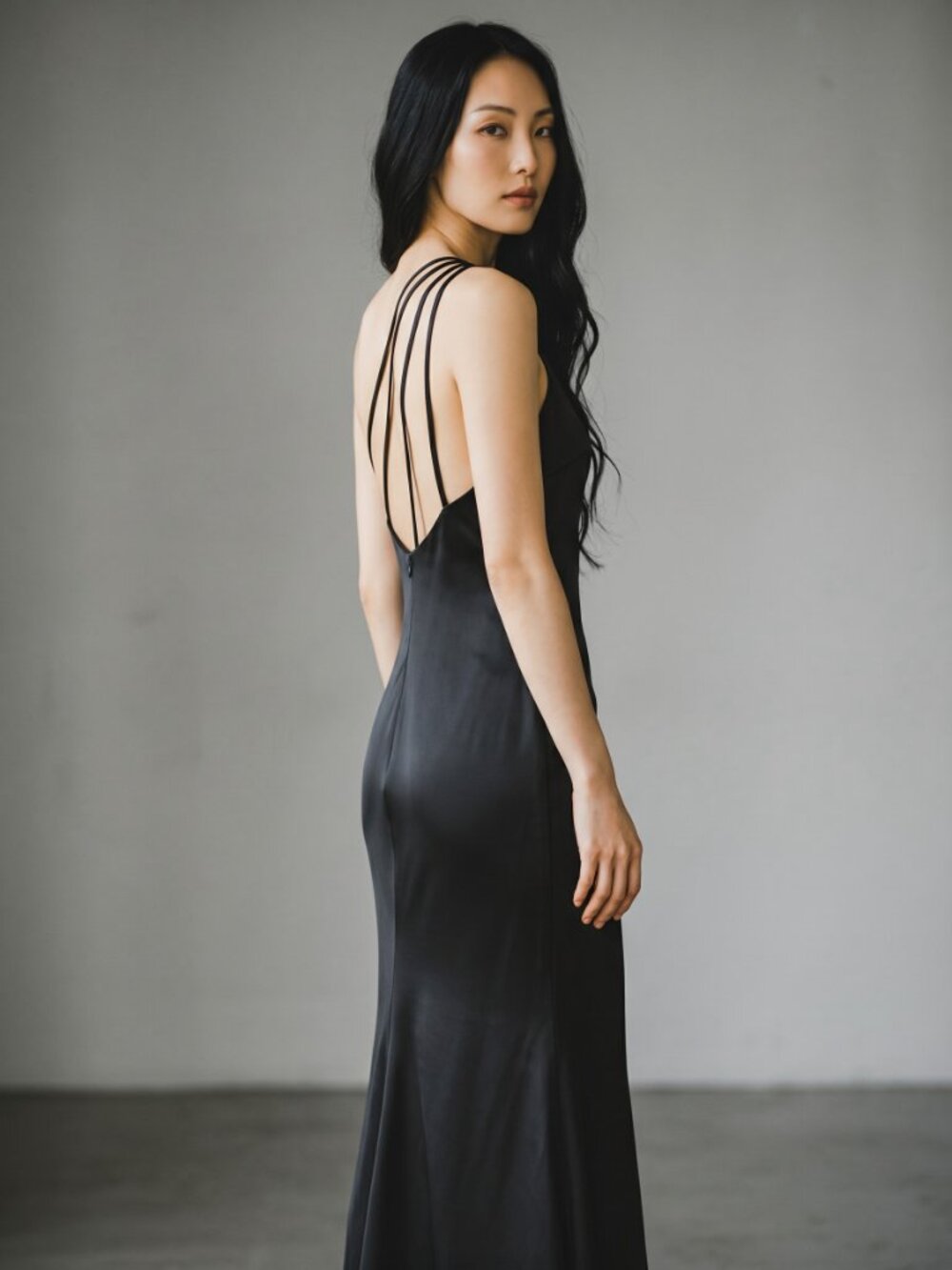 Nikki Lavis Black One Shoulder Beaded Starburst Evening Gown Dress Size 12 image 4
